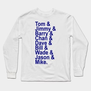 Dallas Cowboys list of coaches Long Sleeve T-Shirt